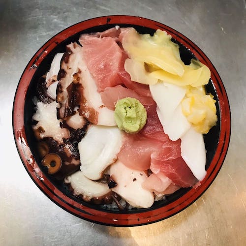 三色丼